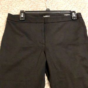 Express mid-rise black legging dress pant 14